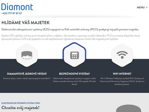 sicuro services s.r.o. - komplexní zabezpečení bytů, rodinných domů, rozestavěných staveb a dalších nekomerčních i komerčních objektů.