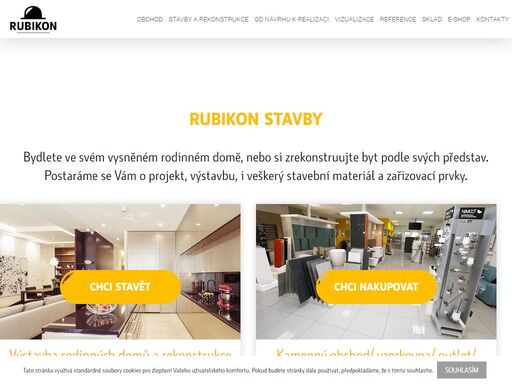 výstavby rodinných domů a rekonstrukce, vizualizace a návrhy interiérů a koupelen, služby architekta, vzorkovna i sklad v praze.