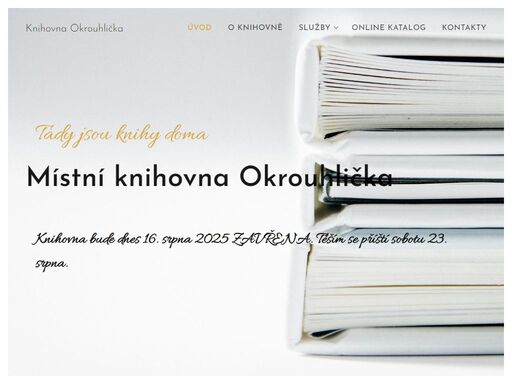 okrouhlicka.knihovna.cz