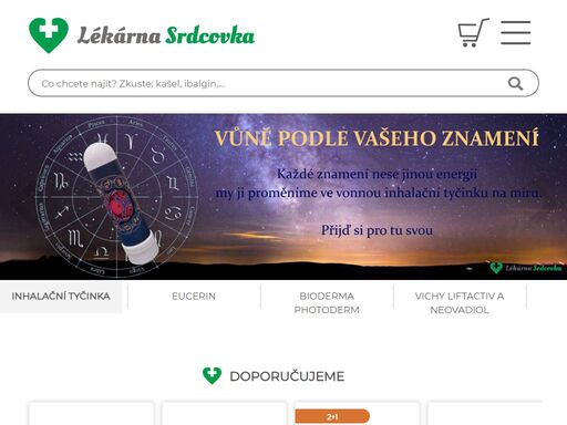 lékárna srdcovka - internetová lékárna a kamenné lékárny