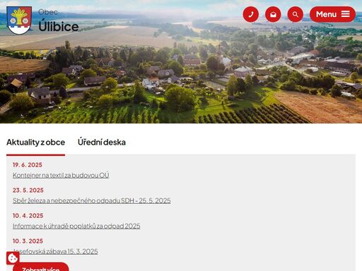 obec úlibice se nachází v okrese jičín, kraj královéhradecký. první písemná zmínka o obci pochází z roku 1355. zjistěte o nás více.