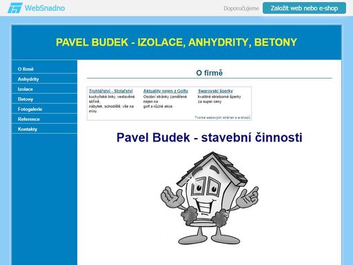 pavel budek - stavební práce