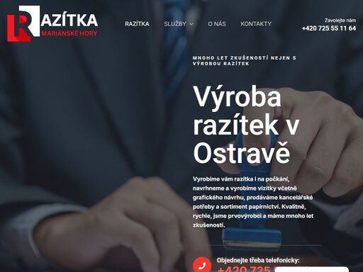 vyrobíme vám razítka i na počkání, navrhneme a vyrobíme vizitky včetně grafického návrhu, prodáváme kancelářské potřeby a sortiment papírnictví. kvalitně,