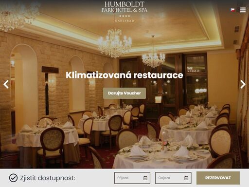 luxusní ubytování v centru města karlových varů, klimatizovaná restaurace, wellness centrum s procedurama, nadstandartní služby, garance nejnižší ceny a vlastní parkoviště. to vše najdete v hotelu humboldt.