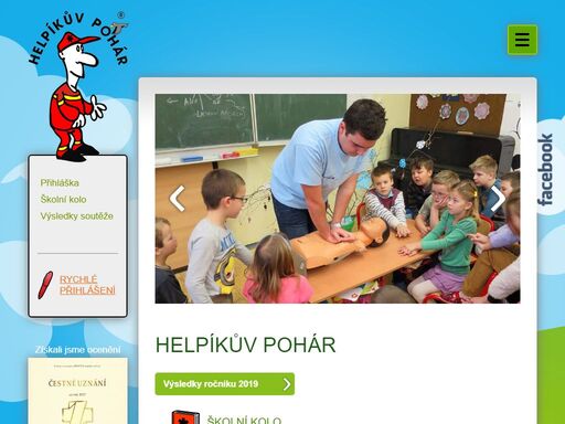 helpík z.s. je sdružení, které se zabývá výukou první pomoci a organizováním soutěže pro žáky pátých tříd