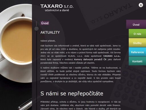 účetnictví a daně taxaro s.r.o. praha 7. vedení účetnictví pro malé, střední firmy a jednotlivce, zpracování mezd, daňové poradenství, daňová optimalizace.  