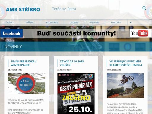 motokrosový areál sv. petra. místo kde se jel v roce 1948 první motokros v československu.