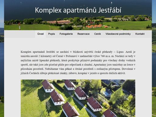 poskytujeme ubytování v pětilůžkových apartmánech. v klidné lokalitě levého břehu přehrady lipno. apartmány se nacházejí nedaleko černé v pošumaví.
