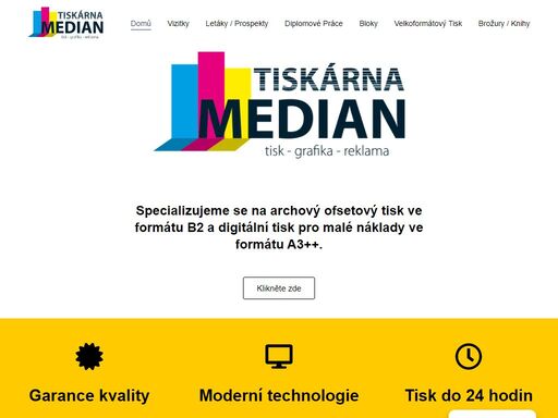 tiskárna median. zajišťujeme ofsetový, digitální a velkoformátový tisk pro karlovarský kraj. získejte okamžitou cenovou nabídku na našem webu.