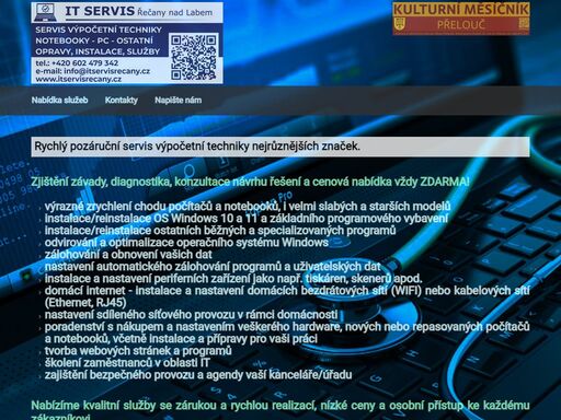 www.itservisrecany.cz