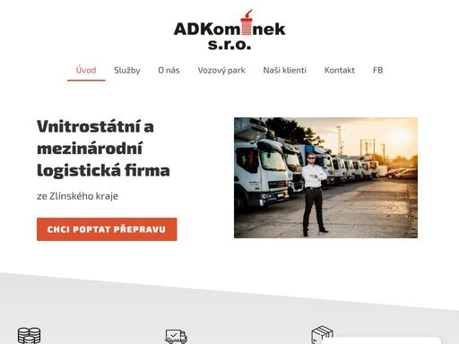 převezeme po čr i do evropy. od kusových zásilek po celovozové. chlazené i mražené potraviny, adr... spolupracujeme s hamé, hruškou, geis...
