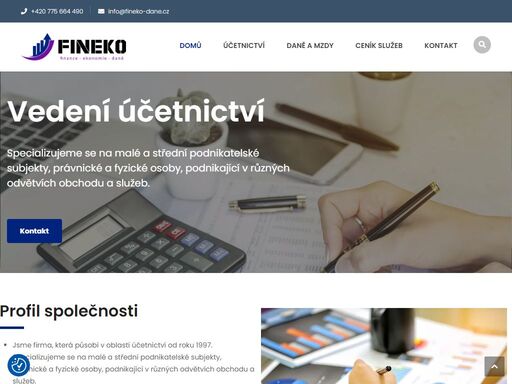 specializujeme se na malé a střední podnikatelské subjekty, právnické a fyzické osoby, podnikající v různých odvětvích obchodu a služeb.
