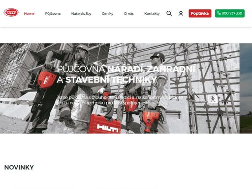 www.pujcovna-vlk.cz