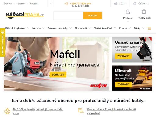 špičkové nářadí značek milescraft, festool, flex, mafell, lamello, swanson, toughbulit, sola a pica marker. vlastní elektroservis a kamenná prodejna.