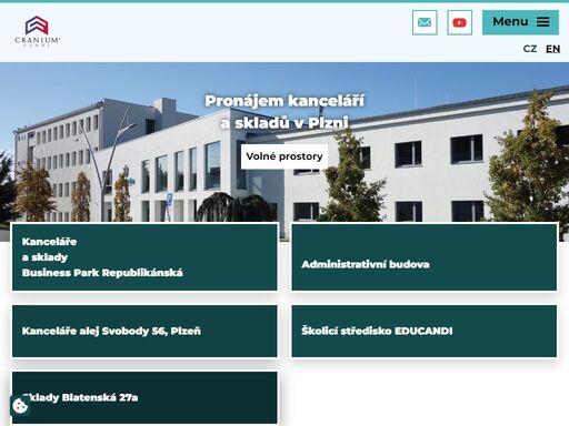 naše společnost se zabývá pronájmem a správou vlastních komerčních i nekomerčních prostor v západočeské metropoli plzni.