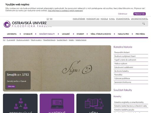katedra historie ff ou - oficiální internetové stránky ostravské univerzity.