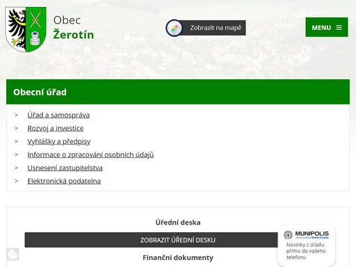 webová prezentace maličkaté obce kousek od loun jejíž historie sahá až do 13. století.