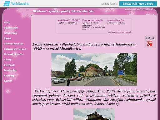malování skla, skloluxus, 
