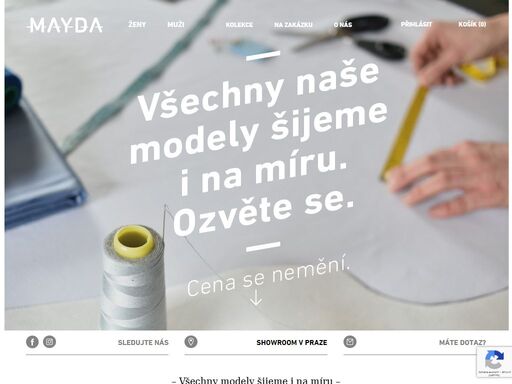 příjemná česká módní značka. navrhujeme, šijeme a sítotiskujeme v česku. opíráme se o tradiční řemeslnou práci i nejmodernější technologie tisku. v e-shopu prodáváme jednoduché nositelné designové kousky. v pražském showroomu ladíme i vysokou krejčovinu v limitovaných kolekcích pro náročné.
