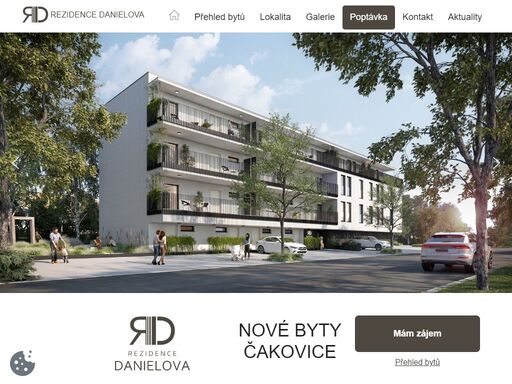zpozorněte! máme pro vás nové byty na prodej v lokalitě praha-čakovice. rezidence danielova je moderní komorní bytový dům pro život.