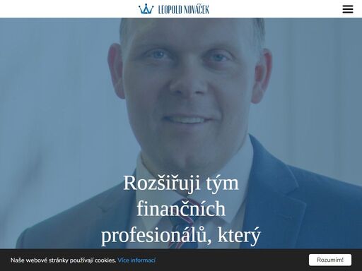 rozšiřuji tým finančních profesionálů, který klientům srozumitelně přibližuje svět financí.
chci do
