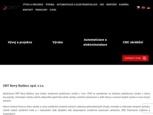 ort nový bydžov, spol. s r.o.