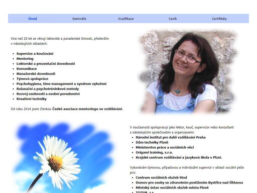 kamila bobysudová - lektorská a poradenská činnost