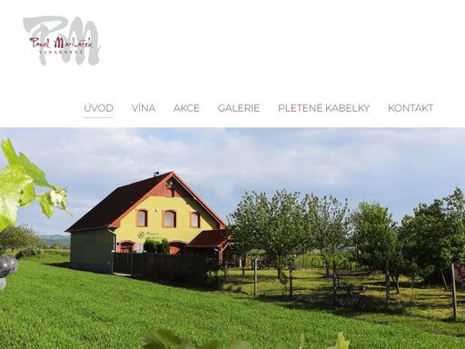 vinařství macháček je vinařství rodinného typu, vedené ing. pavlem macháčkem, který s praxí začal po vystudování mzlu lednice na moravě v roce 1999. vinařit začal jako minivinař s produkcí 30 hl ročně v pronajatém vinném sklepě.