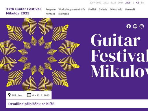 kytarový festival mikulov - guitar festival mikulov
