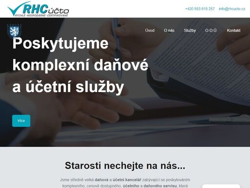 jsme středně velká daňová a účetní kancelář zabývající se poskytováním komplexního, cenově dostupného, účetního a daňového servisu, která vznikla v dubnu roku
