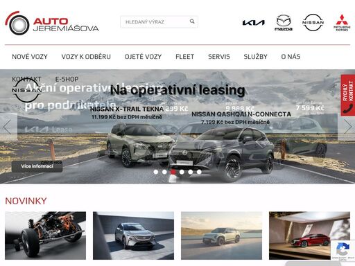 ať už hledáte nový vůz značky kia, mazda či nissan nebo jejich autorizovaný servis, jsme tu pro vás v auto jeremiášova. najdete nás v praze 5 – stodůlkách.