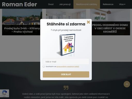 roman eder - realitní makléř pro prahu 8 a okolí