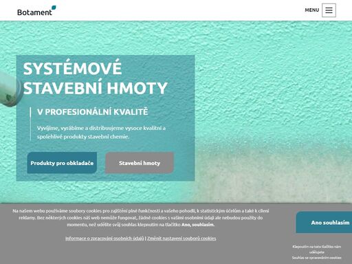 vyvíjíme, vyrábíme a distribuujeme vysoce kvalitní a spolehlivé produkty stavební chemie. v čem je značka botament unikátní?