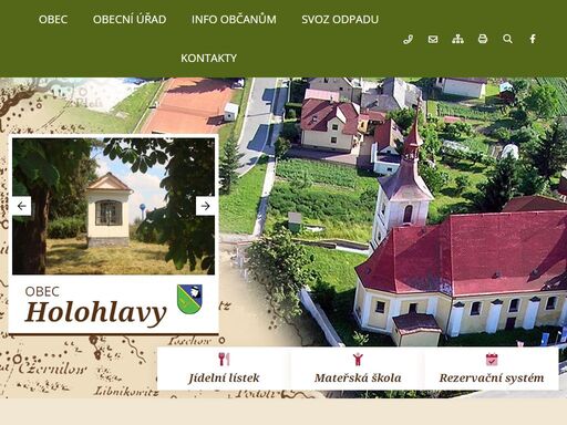 oficiální stránky obce holohlavy