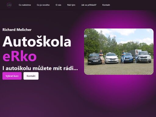 autoškola erko chomutov - richard melicher. výuka řízení v chomutově a okolí. nabízíme kurzy autoškoly, kondiční jízdy a přezkoušení z odborné způsobilosti. zkušení instruktoři a moderní vozový park.