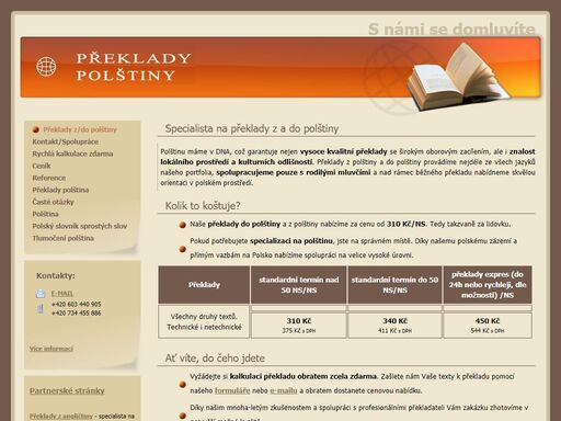 zkušení překladatelé z/do polštiny. specializace jen na polštinu. solidní ceny za bezkonkurenční kvalitu. překlady polština, překlady z polštiny. překladatel do polštiny.