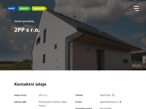 dotace pro úsporné bydlení