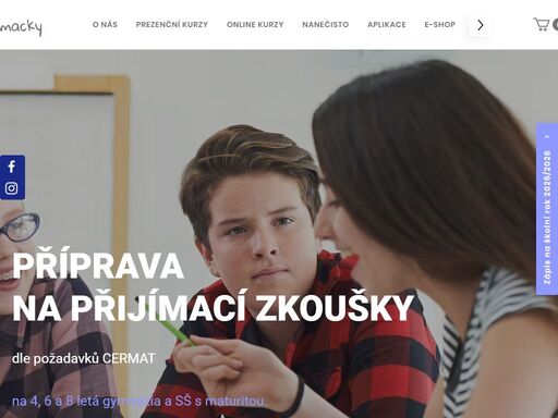 iprijimacky - kompletní příprava na přijímací zkoušky na gymnázia i sš s maturitou, zkoušky nanečisto, kurzy, literatura