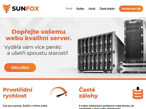 zrychlíme váš e-shop, aplikaci nebo službu. přesuneme vás na výkonné servery bez úsporných procesor. vyladíme operační systém. pomůžeme s revizí kódu.