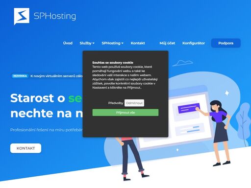 společnost sphosting s.r.o. ?? nabízí veškeré služby v oblasti hostingu, pronájmu serverů a sítí. servery na míru pro vás.