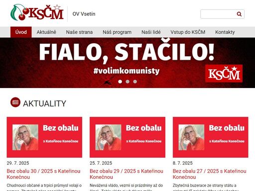 jsme politickou stranou, která se hlásí k hodnotám a tradicím levicového hnutí. dlouhodobým programovým cílem je socialismus. hájíme zájmy neprivilegovaných občanů, kteří svou prací vytvářejí duchovní a materiální hodnoty