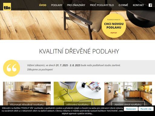 kvalitní dřevěné podlahy tilo jsou dobrou volbou pro vaše bydlení. dodáváme plovoucí podlahy a interiérové dveře javab včetně instalace.