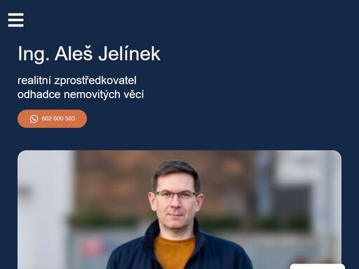 realitní zprostředkovatel, odhadce nemovitých věcí