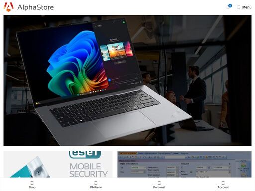 u nás v eshopu koupíš herní počítače hal3000, notebooky dell pro práci i hraní, servery dell do firmy a software nod32 a stormware pohoda a pamica.