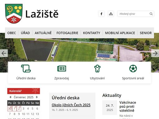 obec lažiště