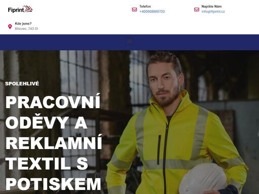 společnosti fiprint nabízí dodání pracovních i firemních oděvů včetně potisku textilu vaším logem. textil s potiskem od 1 ks.