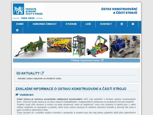 konstruování je perspektivní oblast strojírenství. práce ve 3d cad, analytické a mkp návrhové (kontrolní) výpočty v oblasti části strojů jsou samozřejmostí pro každého konstruktéra. nedílnou součástí je zvládat tvorbu výkresové (technické) dokumentace dle iso gps.
