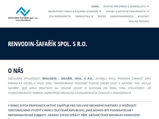 komplexní činnosti v oblasti energetického hospodářství, životního prostředí, bezpečnosti a ochrany zdraví při práci, požární ochrany, adr, rid a řešení žádostí a dokladové části u vyhlášených dotačních programů.