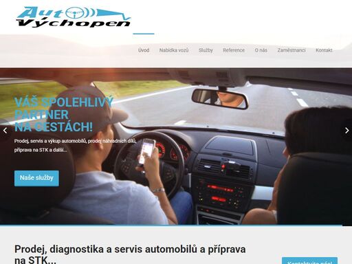 prodej a servis automobilů, vozidel včetně příprava na stk.