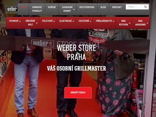 chcete si koupit gril? pak rozhodně od legendární americké značky weber, ať už v naší nové kamenné prodejně weber store praha nebo na našem e-shopu.